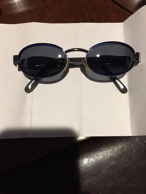 versace blue round sunglasses|original Versace sunglasses.